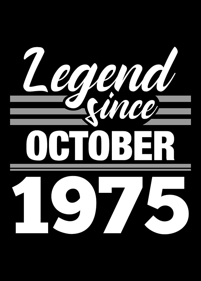 Legend Since October 1975