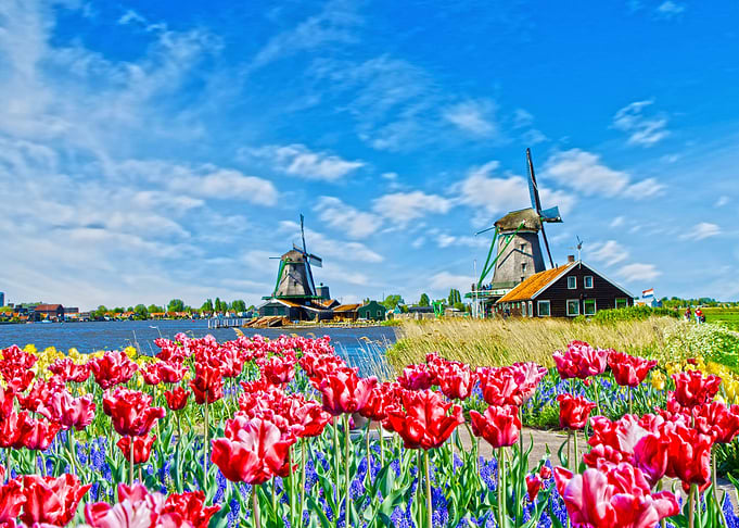 windmill in Holland