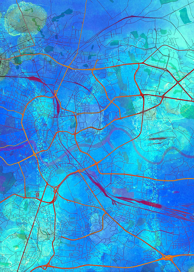 Krakow Street Map