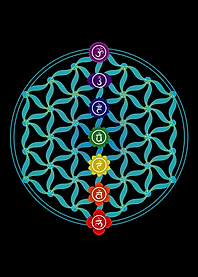 Flower of Life 7 Chakras