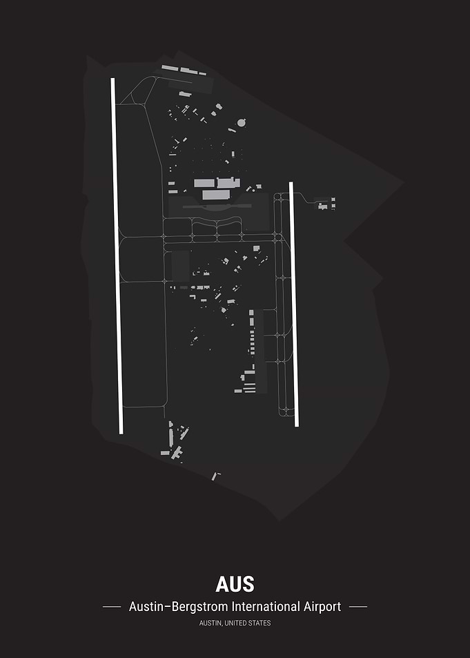 Austin Airport Map