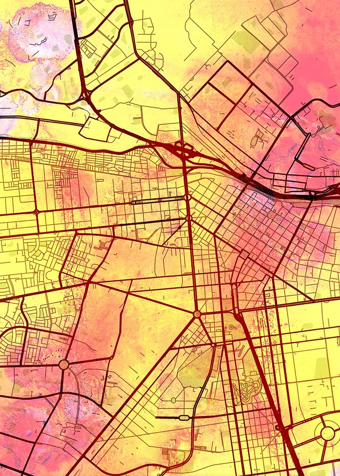Lima Street Map