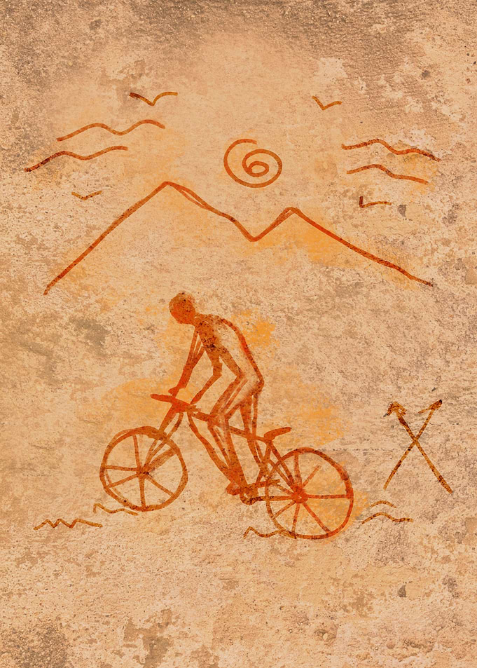 Cave Painting Mountainbike