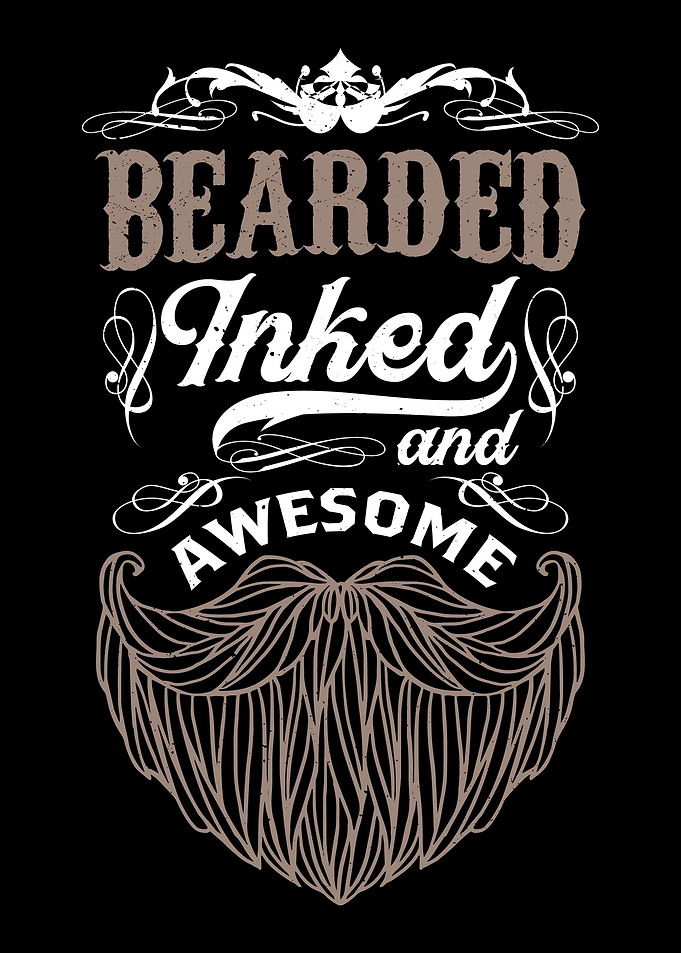 Bearded Inked Awesome