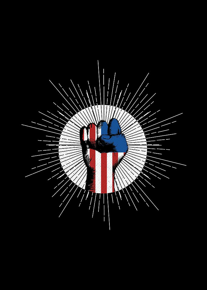 USA Black Power Raised