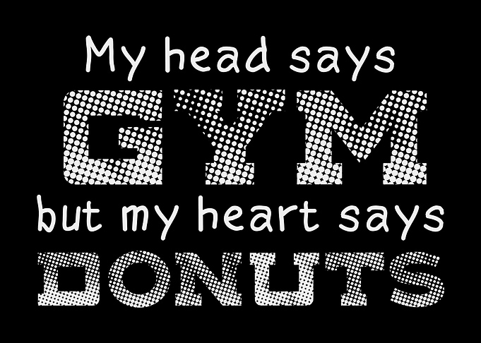 Head GYM Heart Donuts