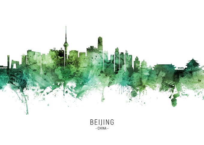 Beijing Skyline China