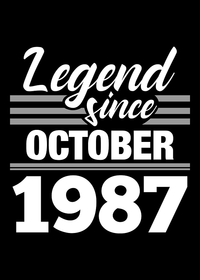 Legend Since October 1987