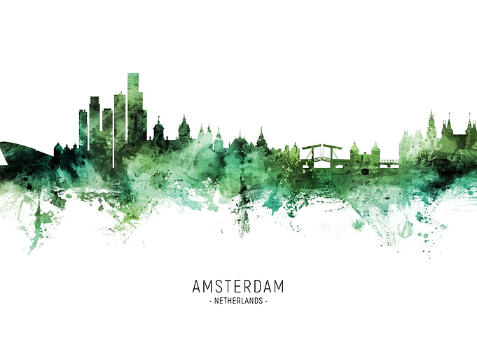 Amsterdam Skyline