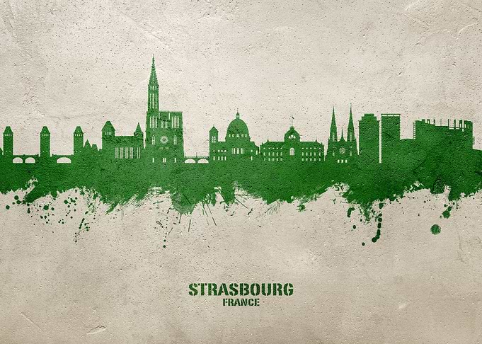 Strasbourg Skyline France
