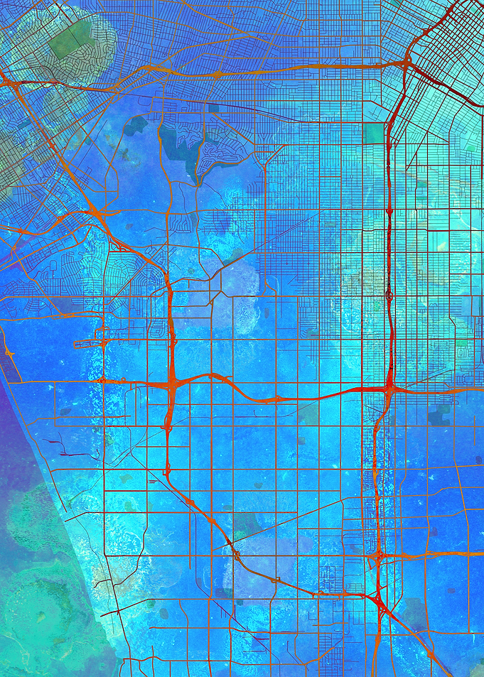Los Angeles Street Map