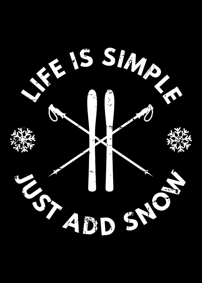 Skiing Gift Skier Ski