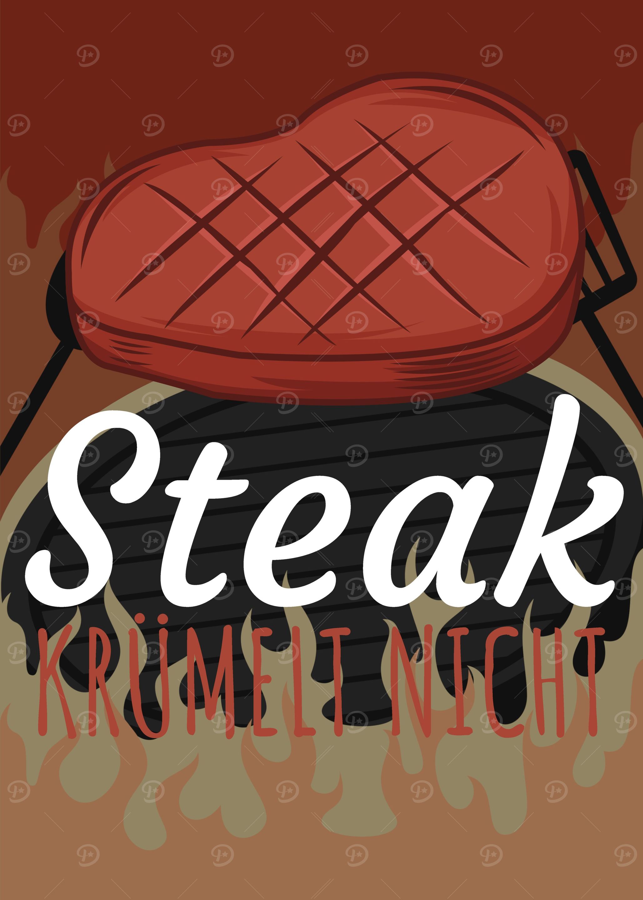 Steak kruemelt nicht