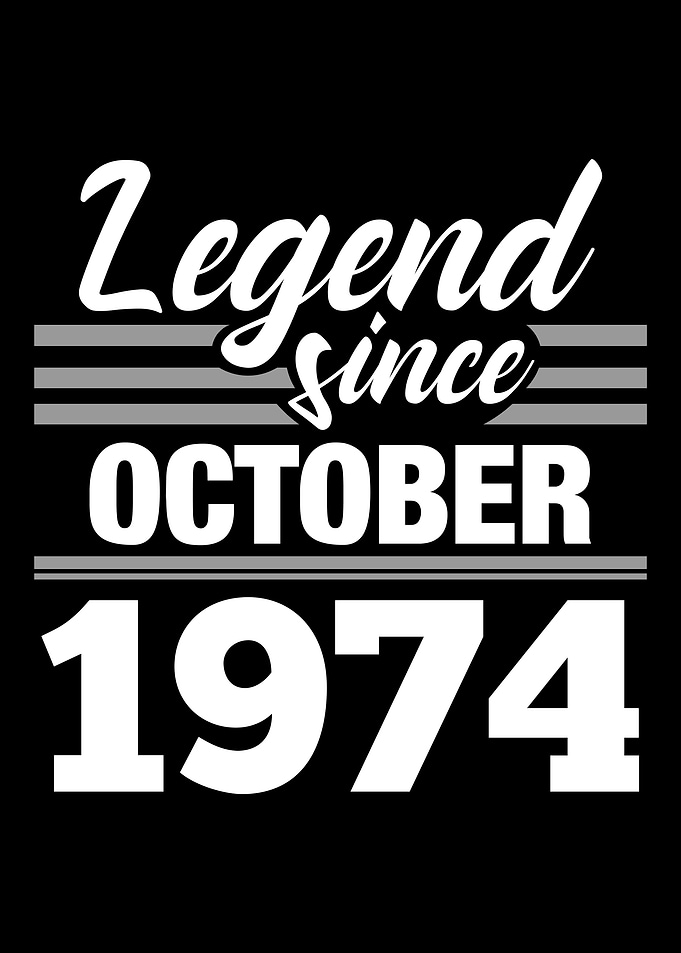 Legend Since October 1974