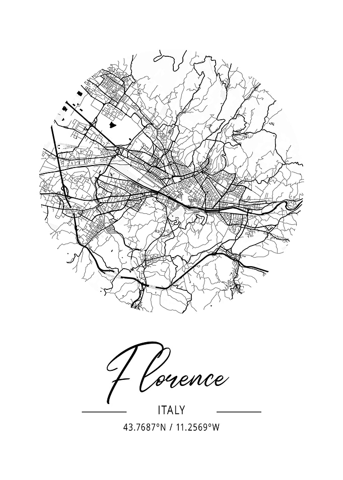 Florence Area City Map