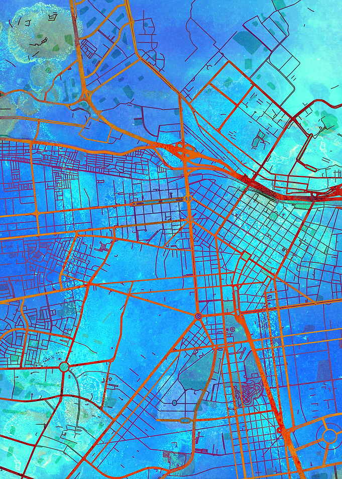 Lima Street Map