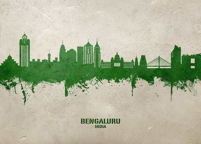 Bengaluru Skyline India