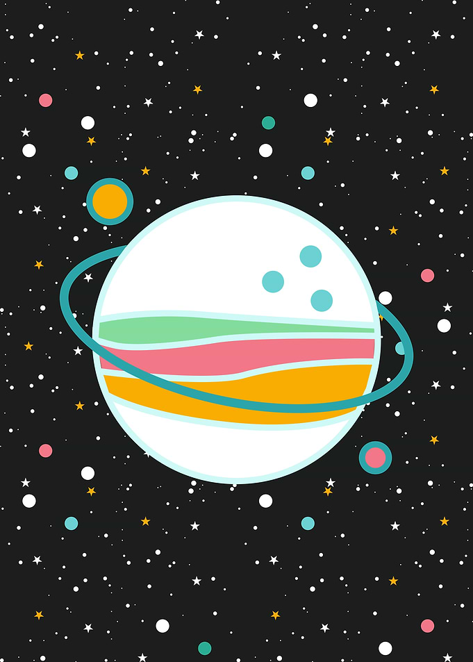 Big Planet Space Stars