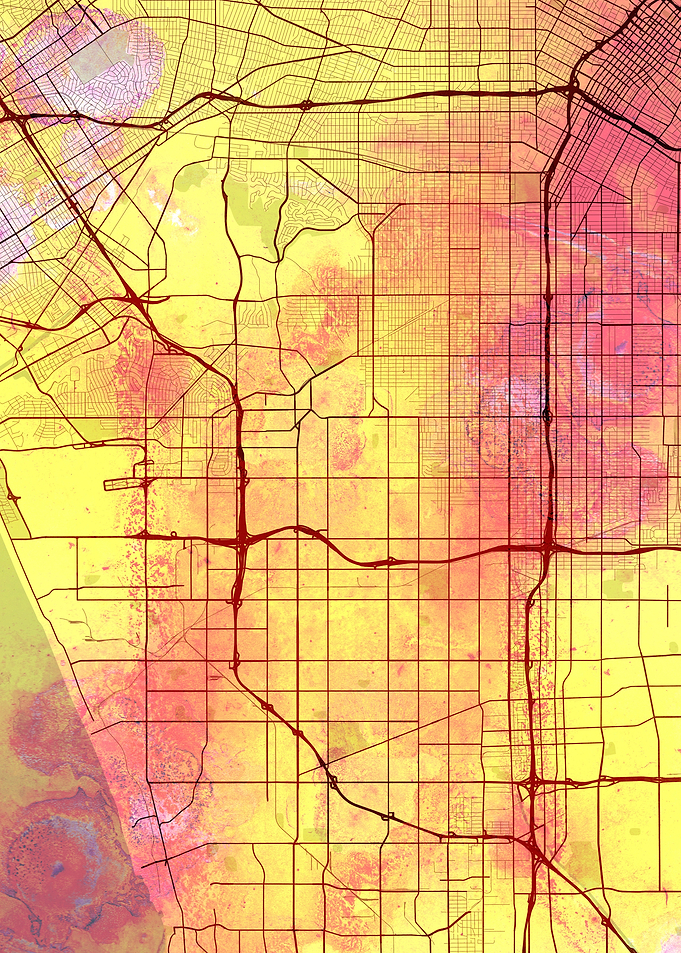 Los Angeles Street Map