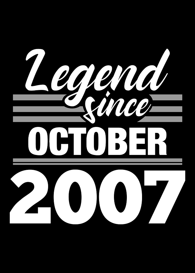 Legend Since October 2007
