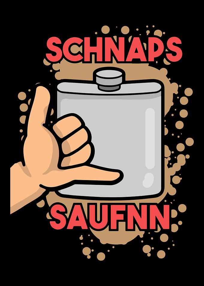 Schnaps saufen Spruch Alko