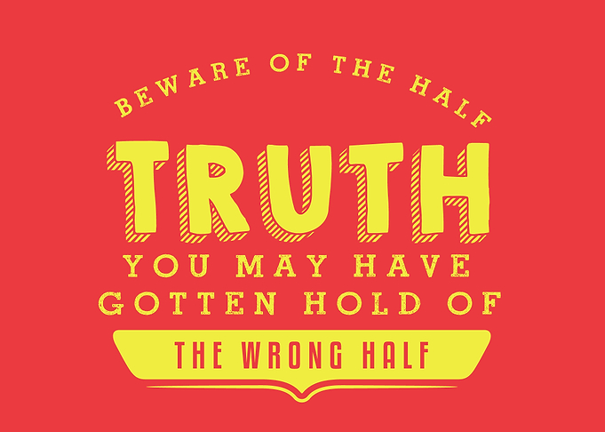 hold of the wrong half