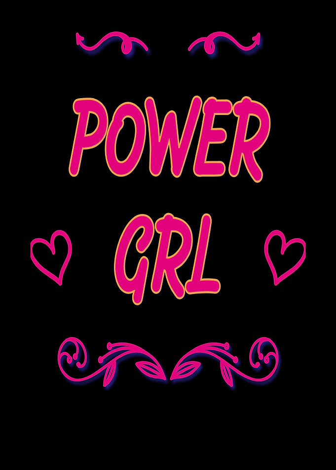 Power Girls Funny slogan