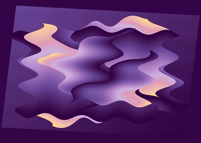 Purple waves