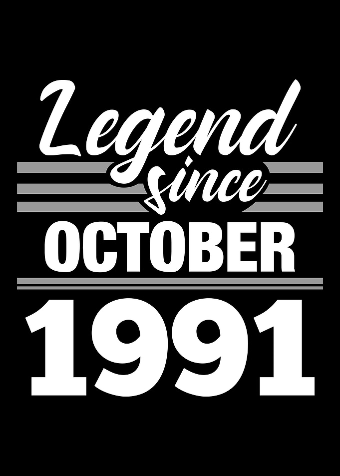 Legend Since October 1991