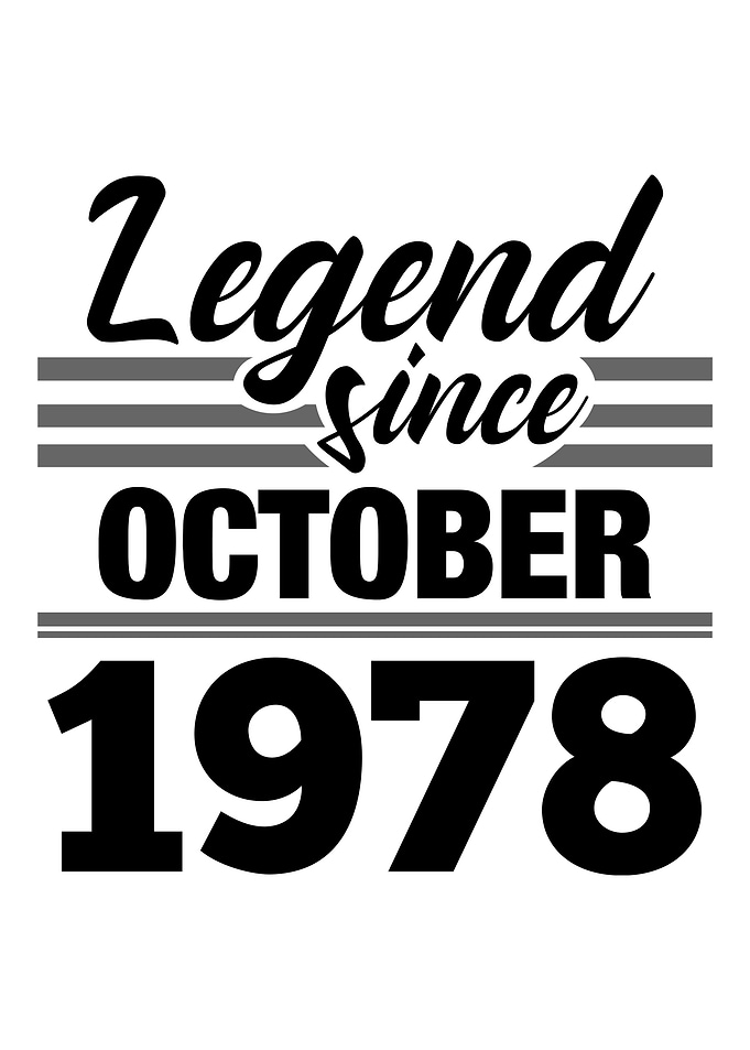 Legend Since October 1978