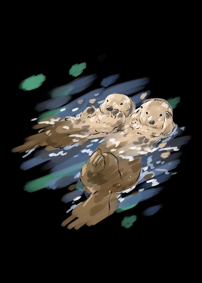 Two Otter Lover Gift