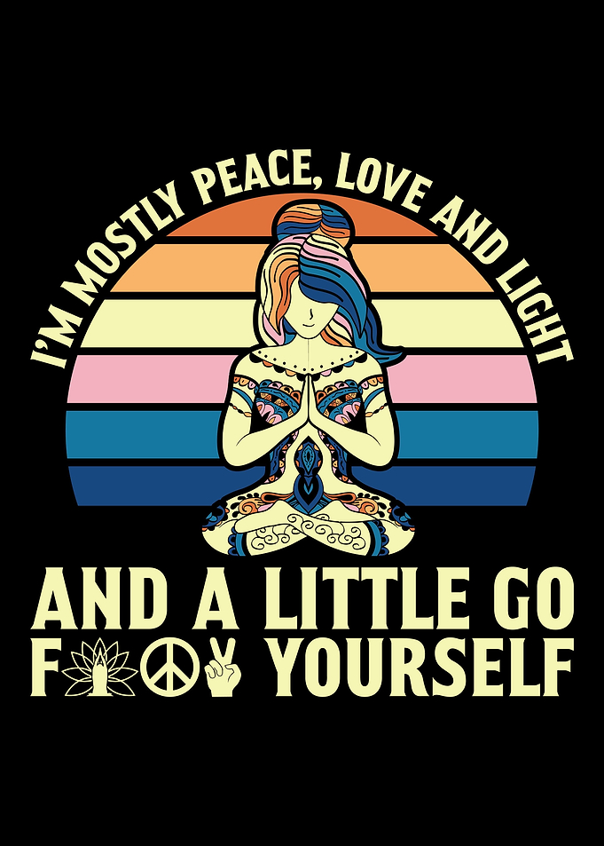 Meditation Yoga Love Piece