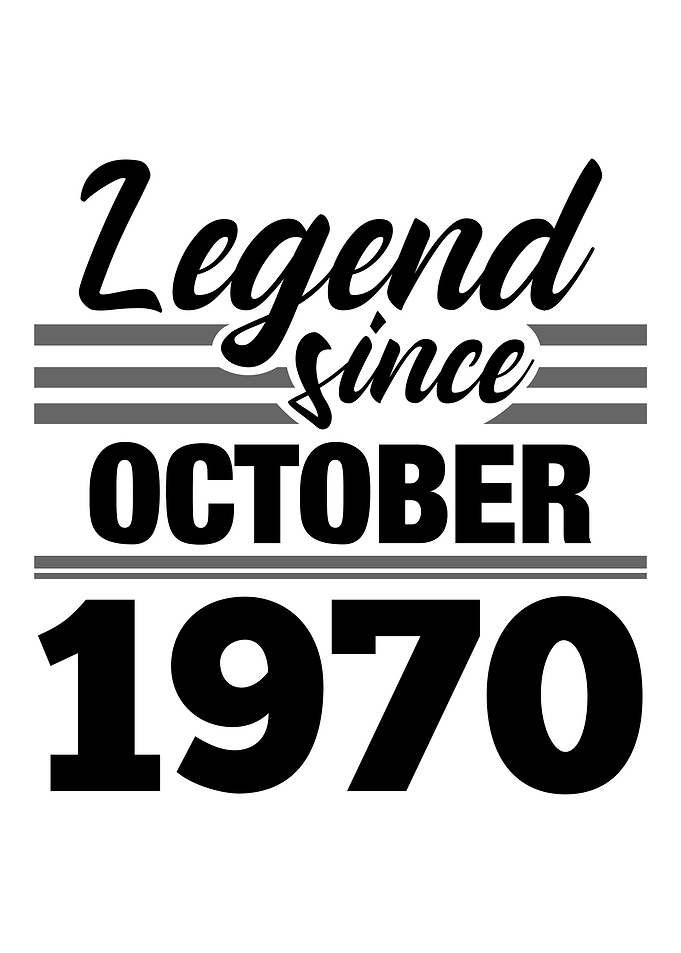 Legend Since October 1970
