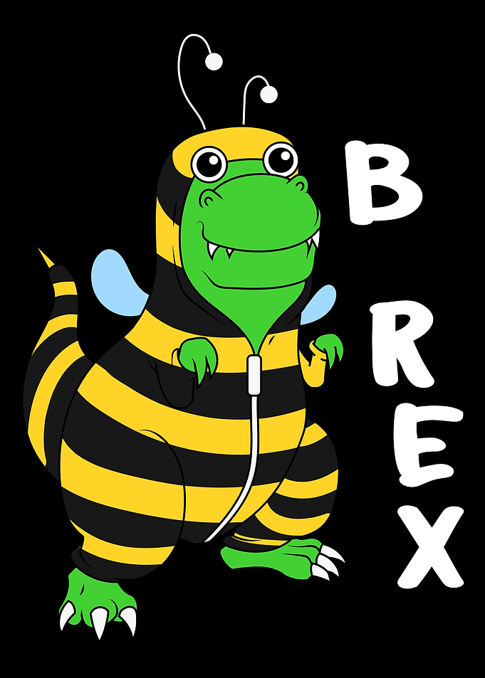 B Rex Funny Trex