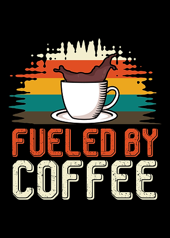 Fueled by Coffee Vintage