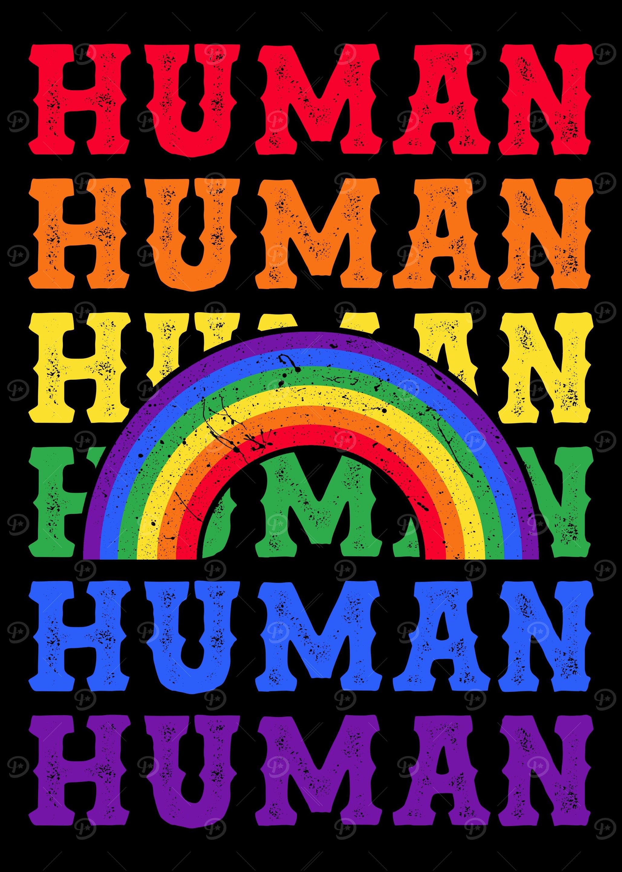 LGBT Human Rainbow