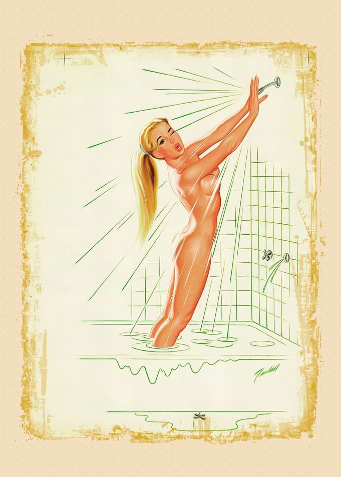 Pin Up Girl Cute Sexy Babe