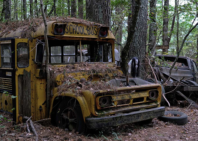 Old Spooky Bus