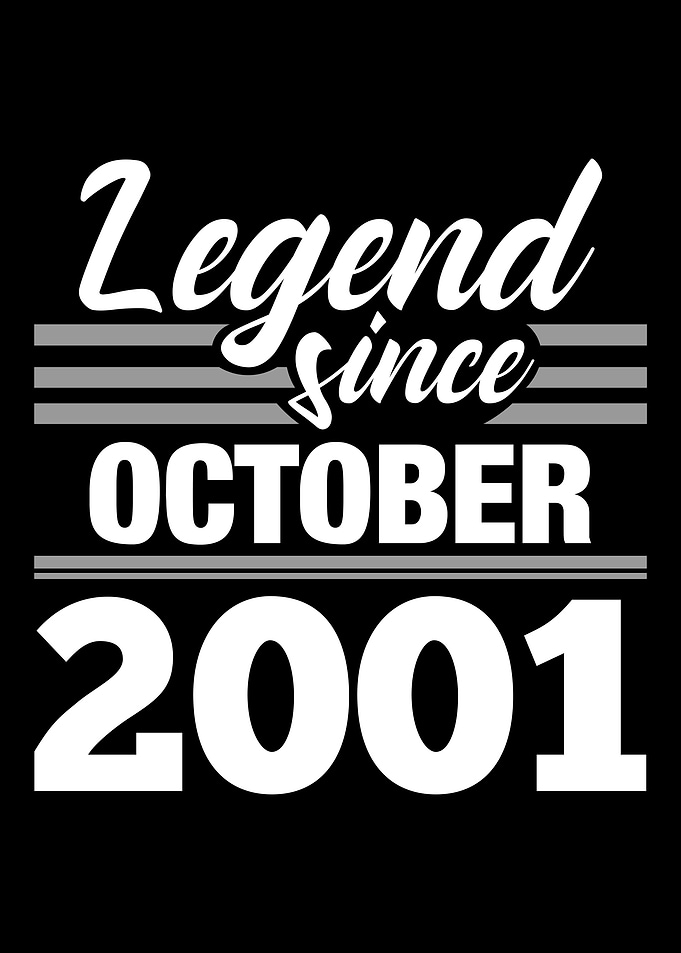 Legend Since October 2001