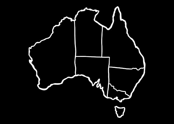 Australian map