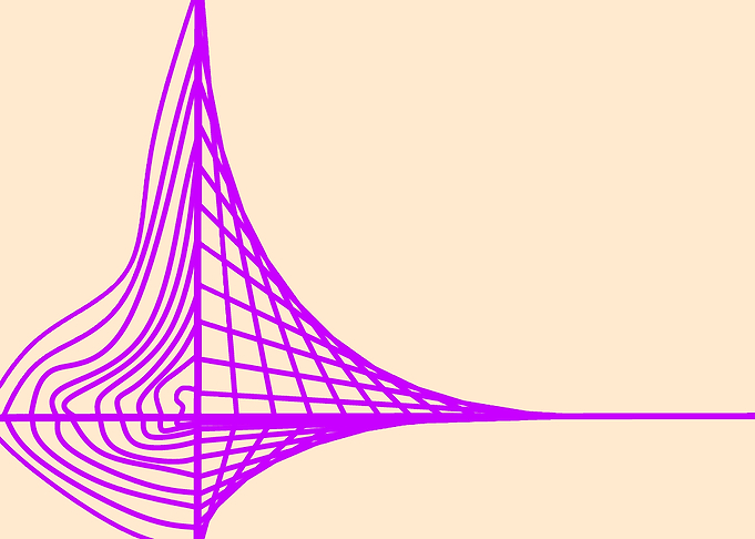 Purple and pink white