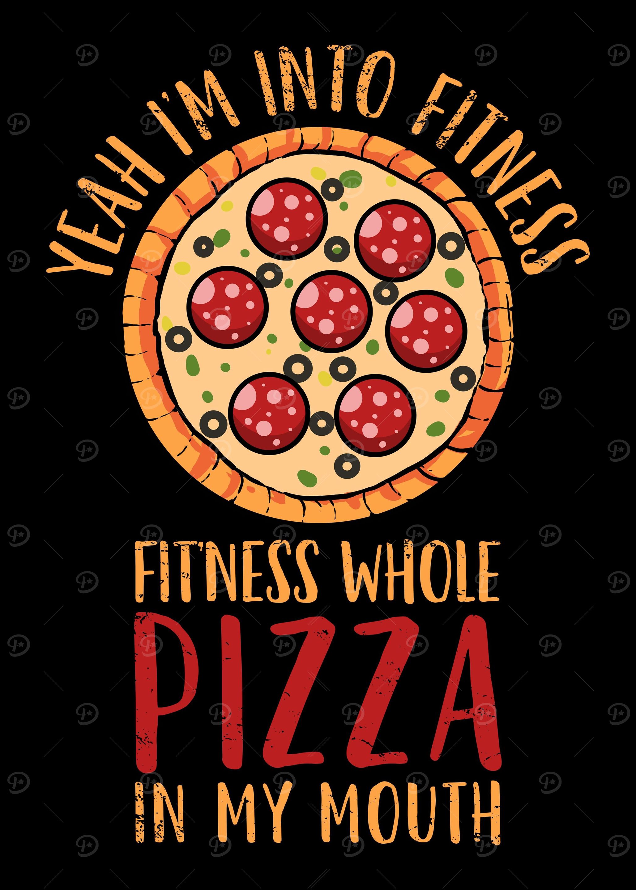 Pizza Fitness Workout