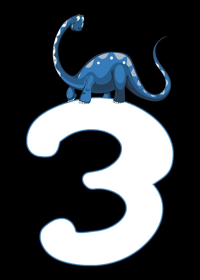 3 Dritter Geburtstag Dino