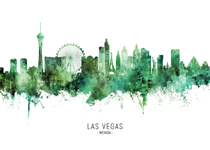 Las Vegas Skyline Nevada