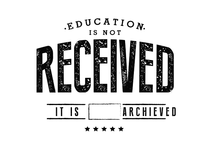 Education is not received
