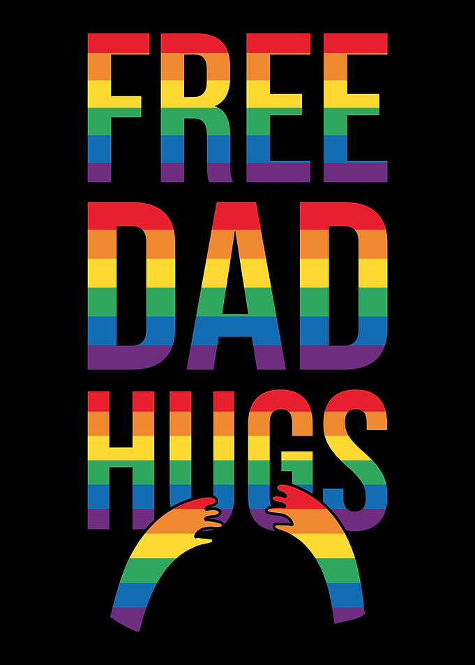 LGBT Dad Hugs