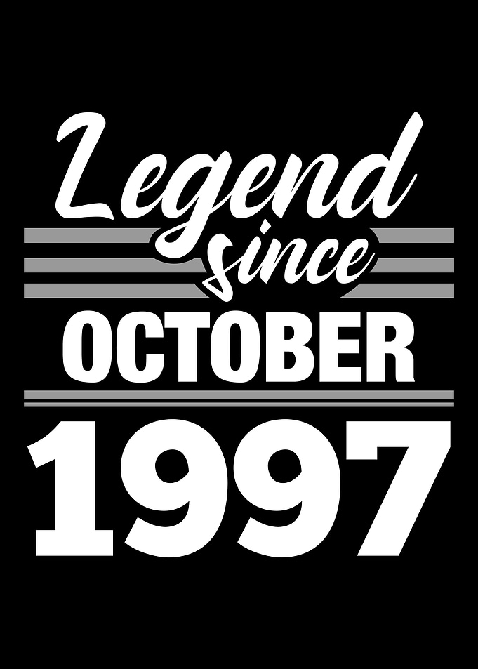 Legend Since October 1997