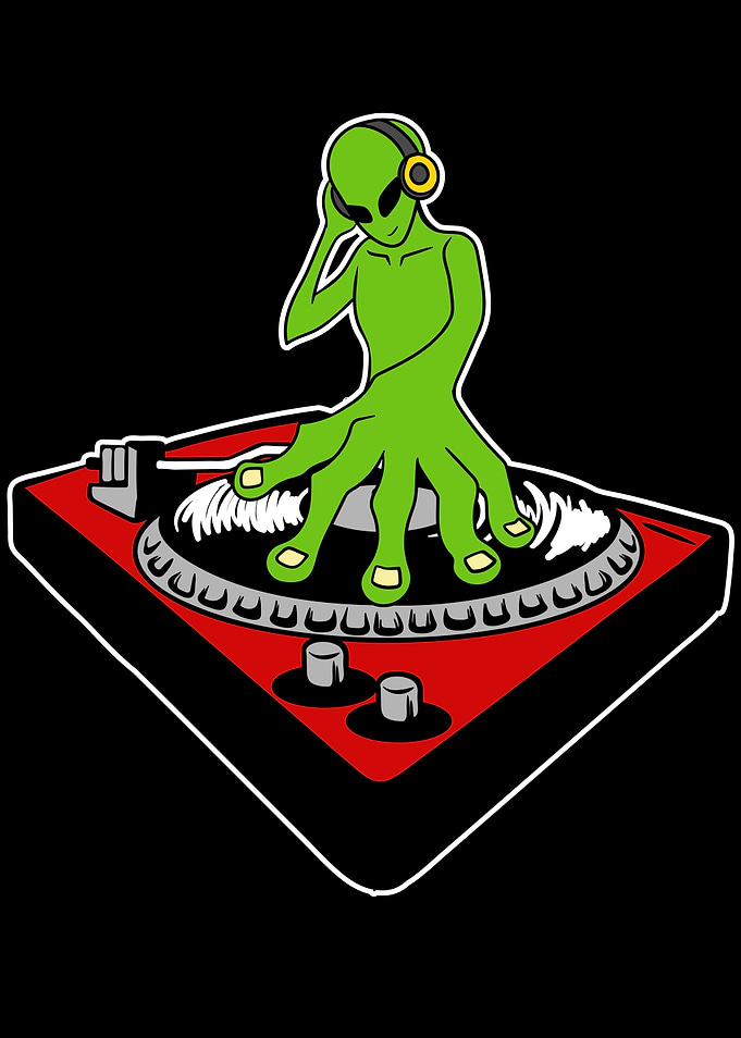 Rave Alien Techno Hardtek