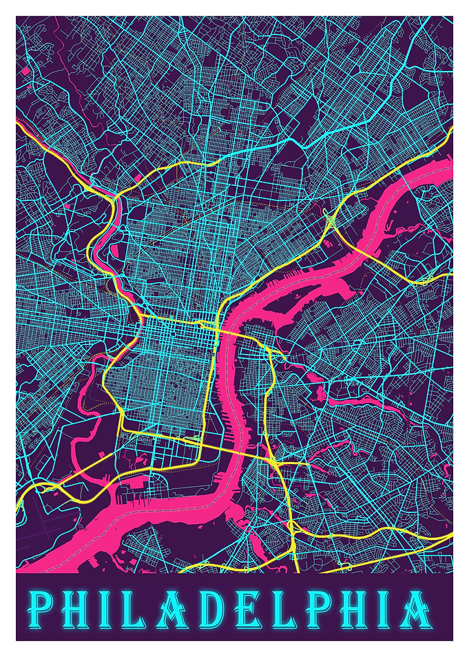 Philadelphia Neon City