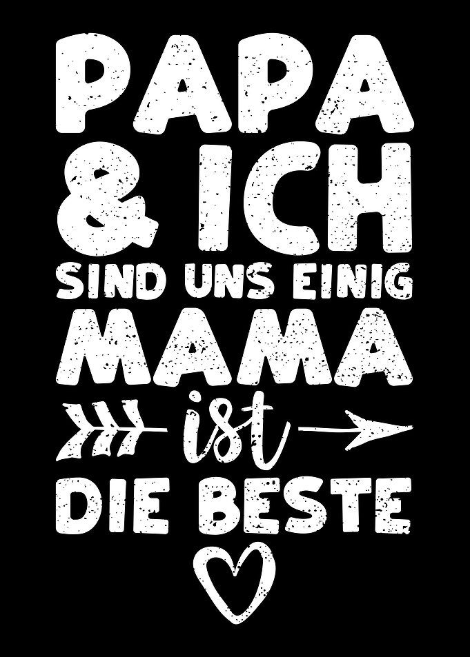 Papa Und Ich Sind Uns Eini